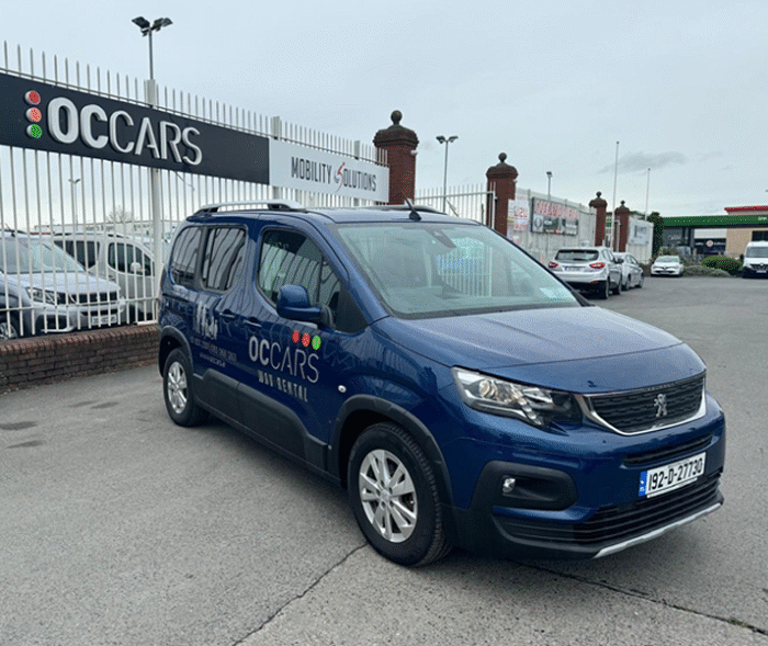 2019 Peugeot Rifter Horizon Wheelchair Accessible Vehicle Hire - Image 6