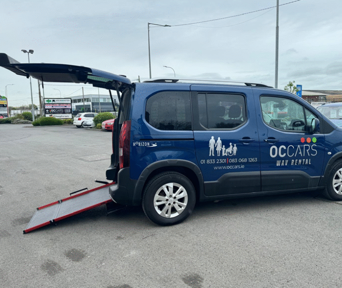 2019 Peugeot Rifter Horizon Wheelchair Accessible Vehicle Hire - Image 10