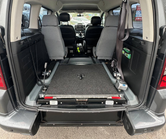 2014 Peugeot Partner Wheelchair Accessible Vehicle Hire - Image 2
