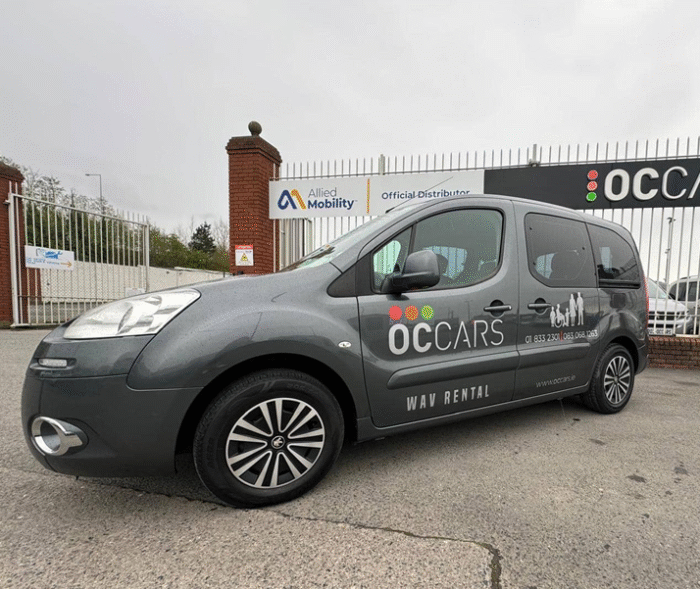 2014 Peugeot Partner Wheelchair Accessible Vehicle Hire